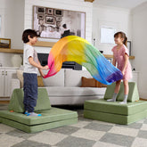 Giant Playsilk in Rainbow