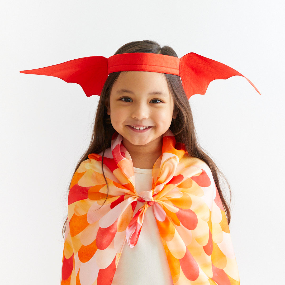 Playsilk Dinosaur Costume in Red