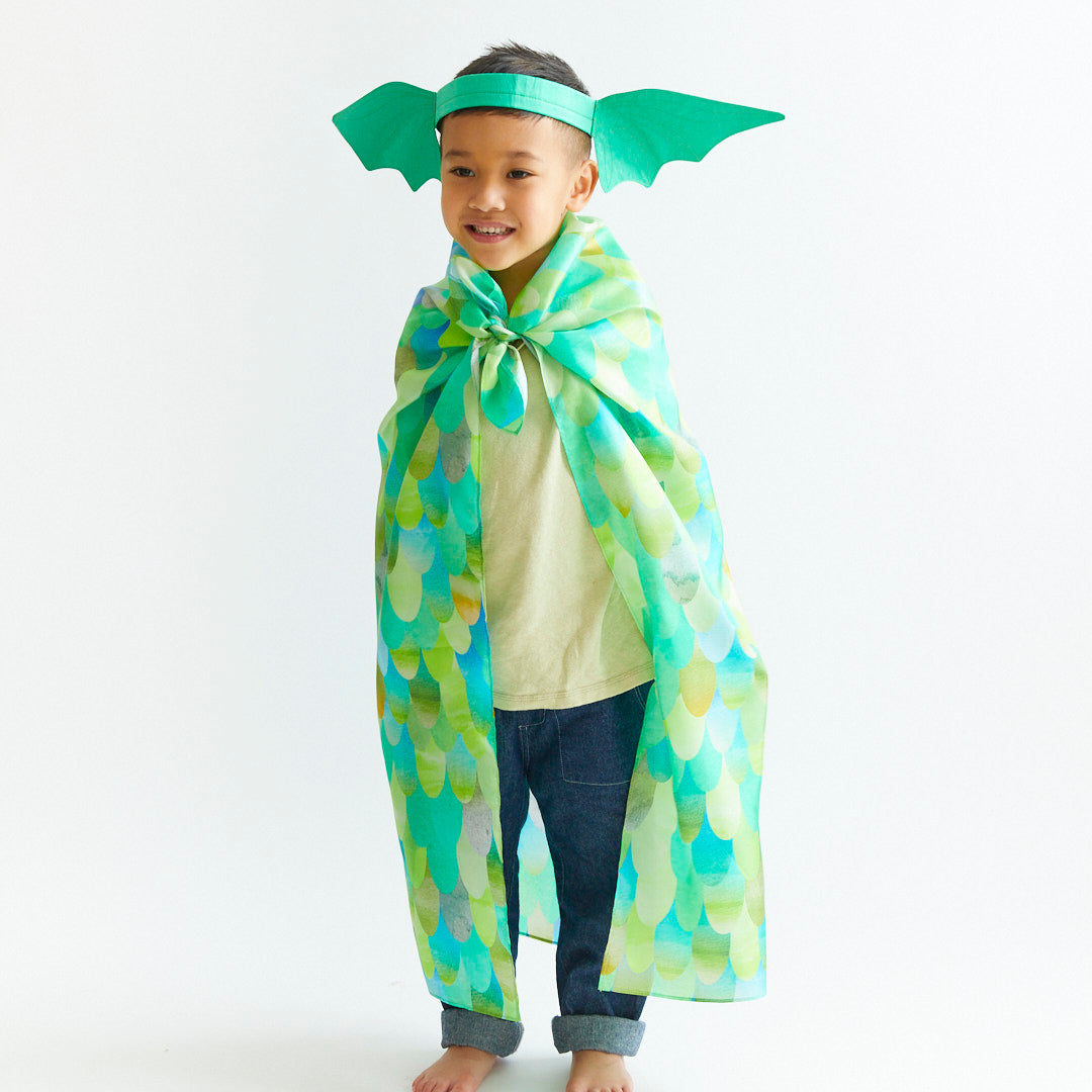 Playsilk Dinosaur Costume in Green