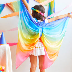 Playsilk Fairy Wings in Rainbow