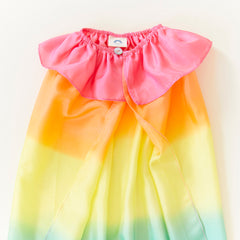 Silk Cape in Rainbow