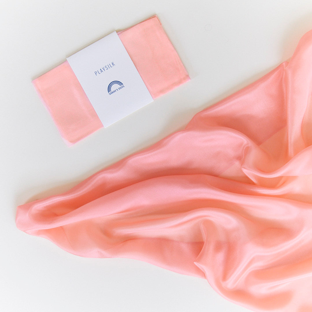 Classic Playsilk in Peach