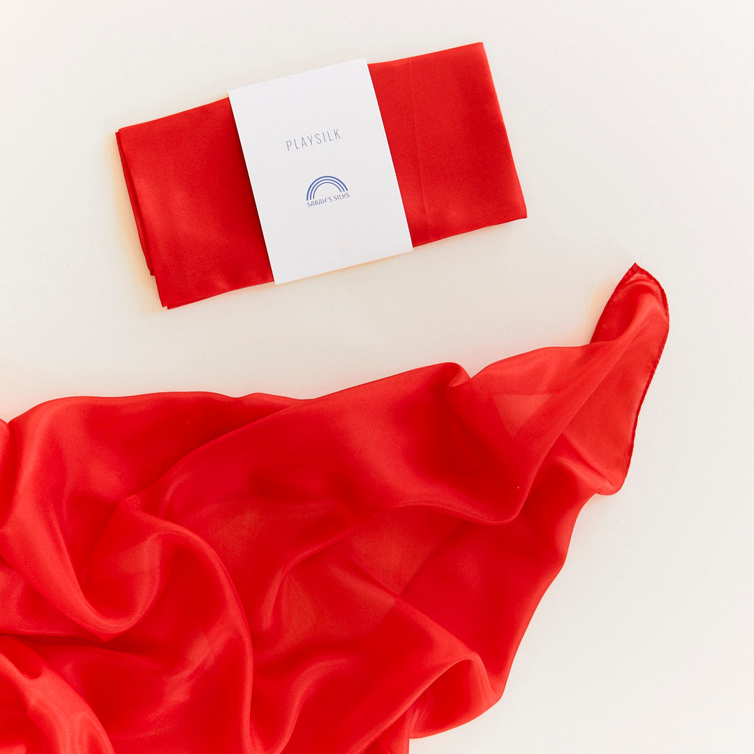 Classic Playsilk in Red