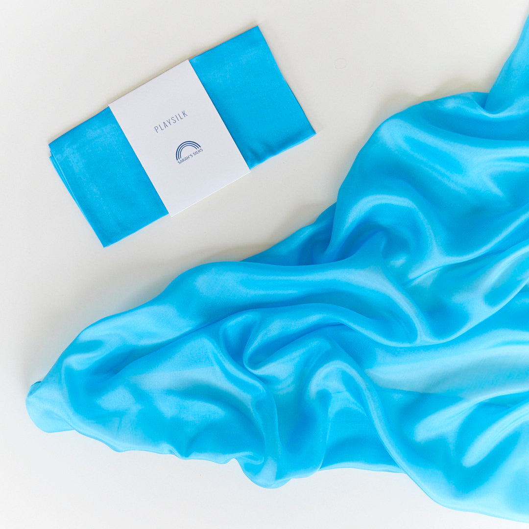 Classic Playsilk in Turquoise