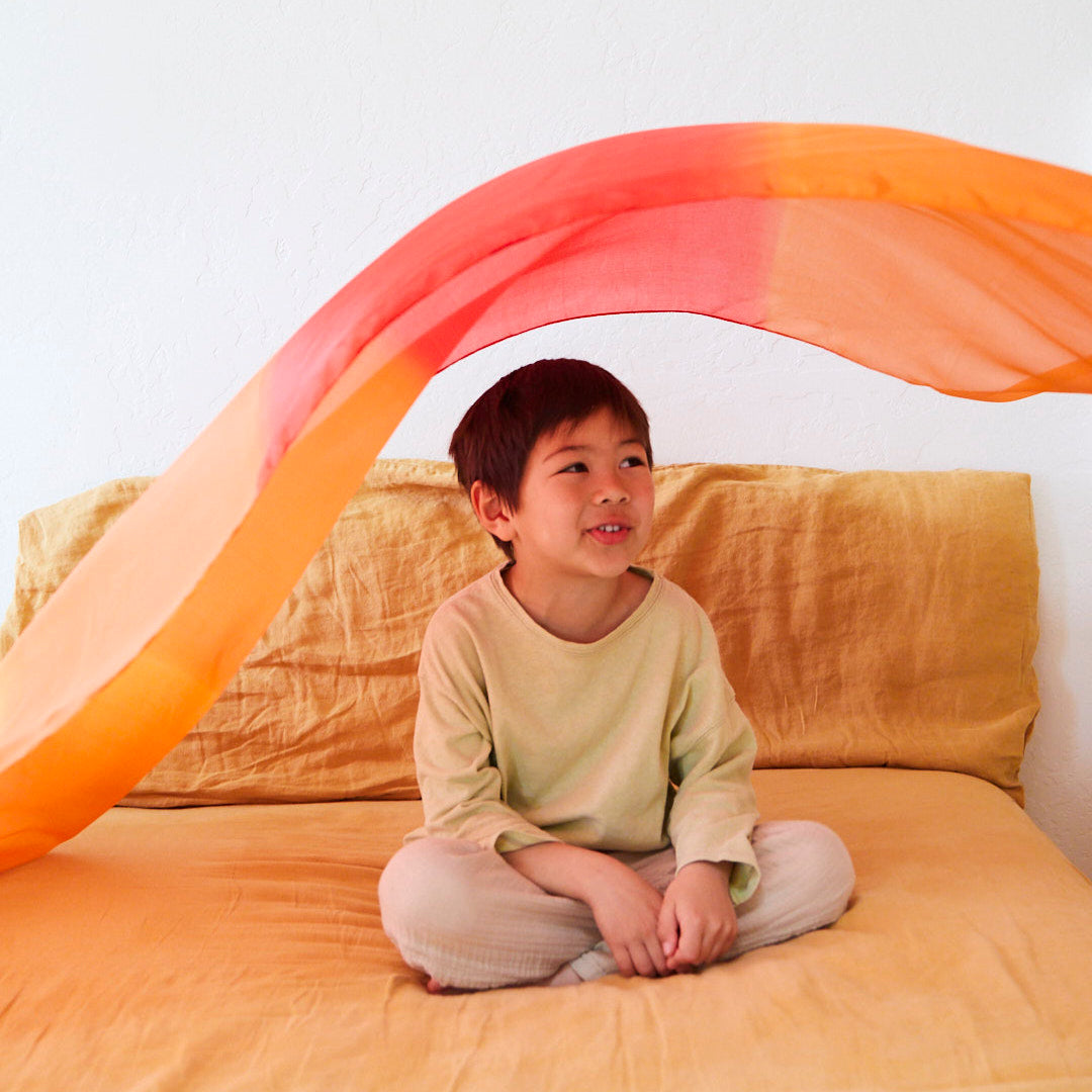 Giant Playsilk in Fire