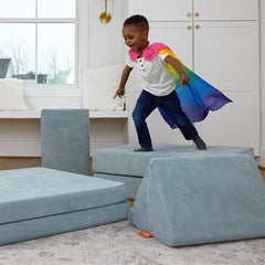 Silk Cape in Rainbow