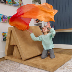 Giant Playsilk in Fire